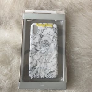 Heyday Apple iPhone X/XS Silicone Case - Marble.